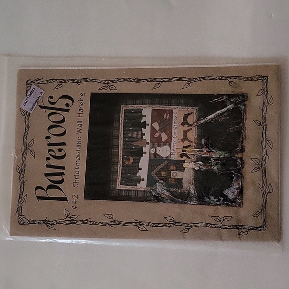 Christmastime Wall Hanging #42 By Bareroots 1999 - Picture 8 of 8